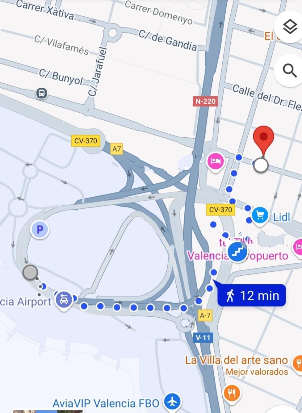 Alojamiento Junto Aeropuerto Valencia A 마니세스 외부 사진
